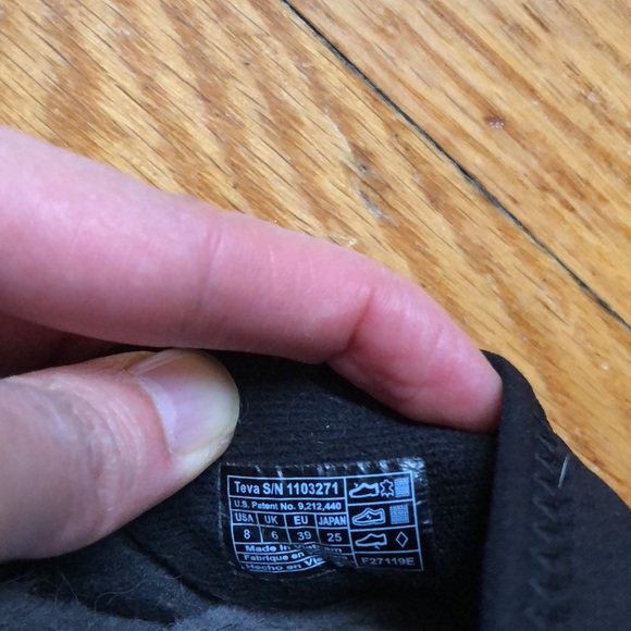 Teva shearling outdoor slipper shoes - Picture 11 of 13